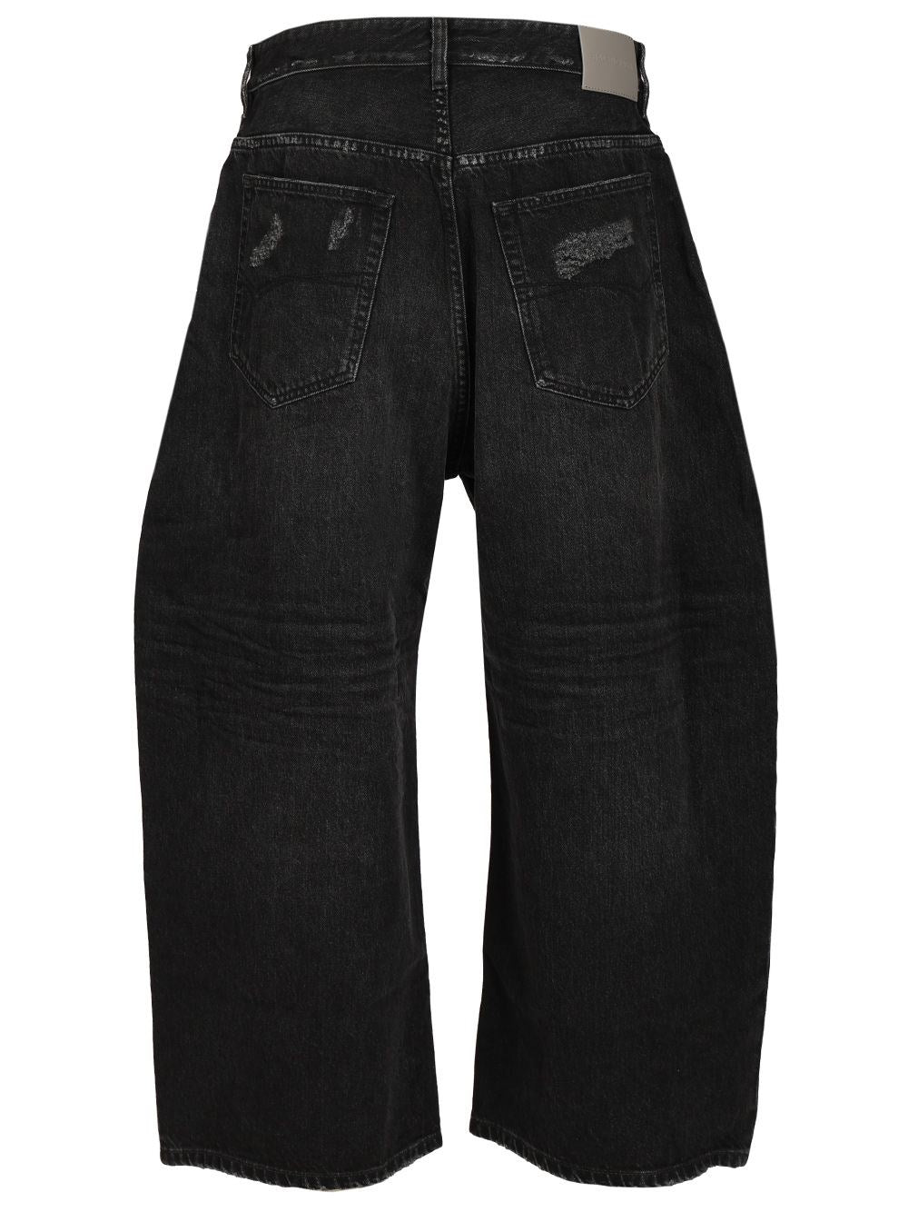 Balenciaga Men Curved-Leg Jeans