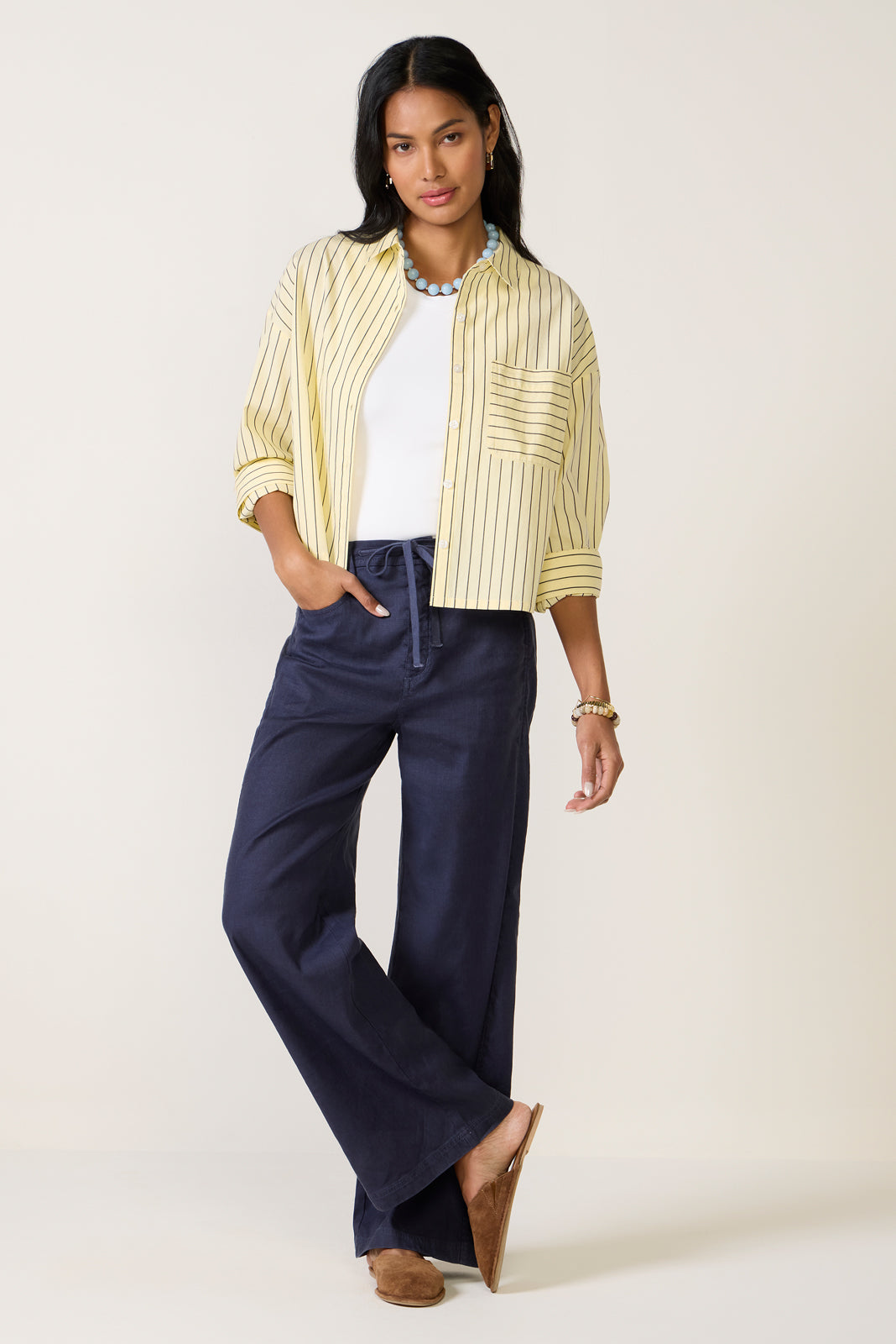 Women's Aiden Crop Shirt