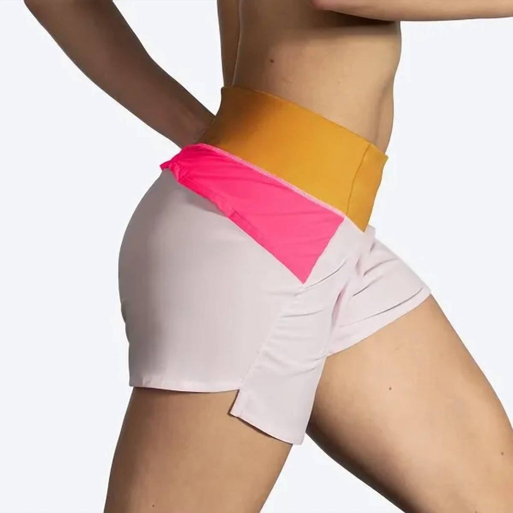 Chaser 5" Shorts In Quartz Hyper Pink Sun Glow