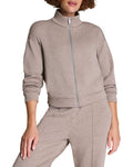SPANX Brushed Full Zip Jacket