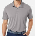 Men's Performance Sport Polo In Grey