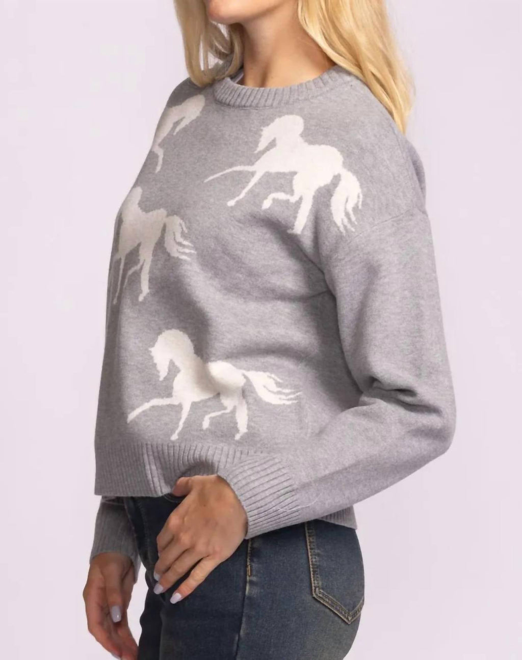 Meadow Sweater In Gray