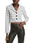 Gracia Crop Tweed Jacket