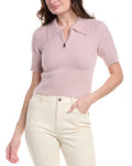 Avantlook Fuzzy Eyelash 1/4-Zip Polo Sweater