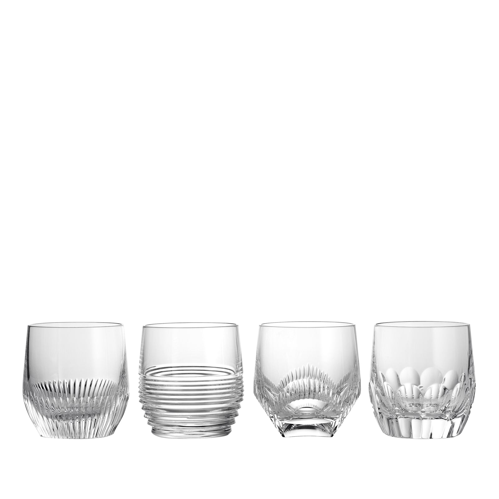 Mixology Double Old Fashioned 250ml 8floz, Set of 4