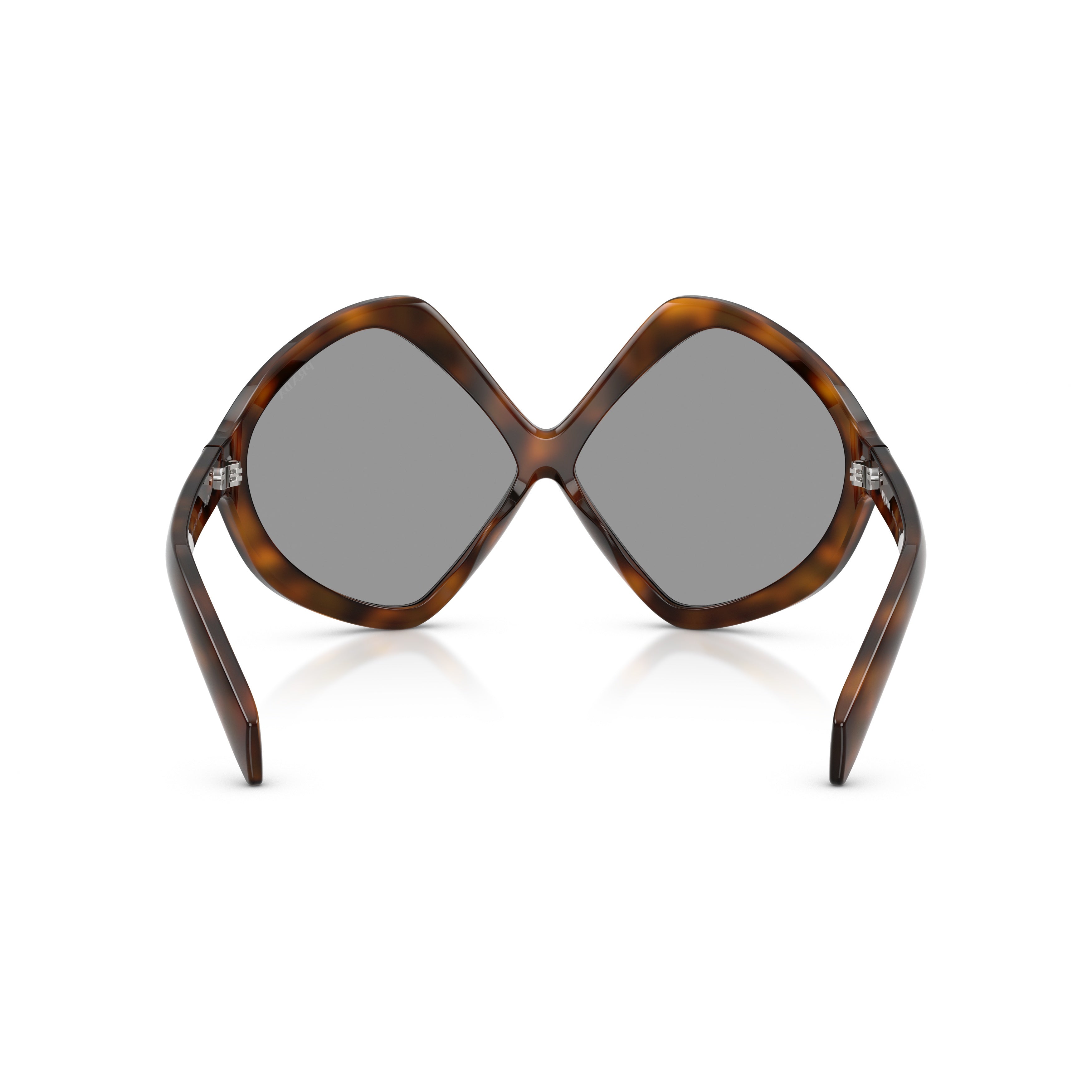 0pr B21s Oversized Geometric Tortoiseshell Sunglasses