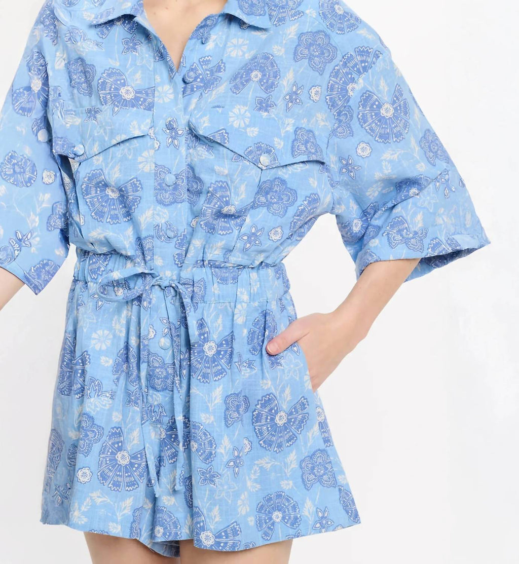 Rada Romper In Blue