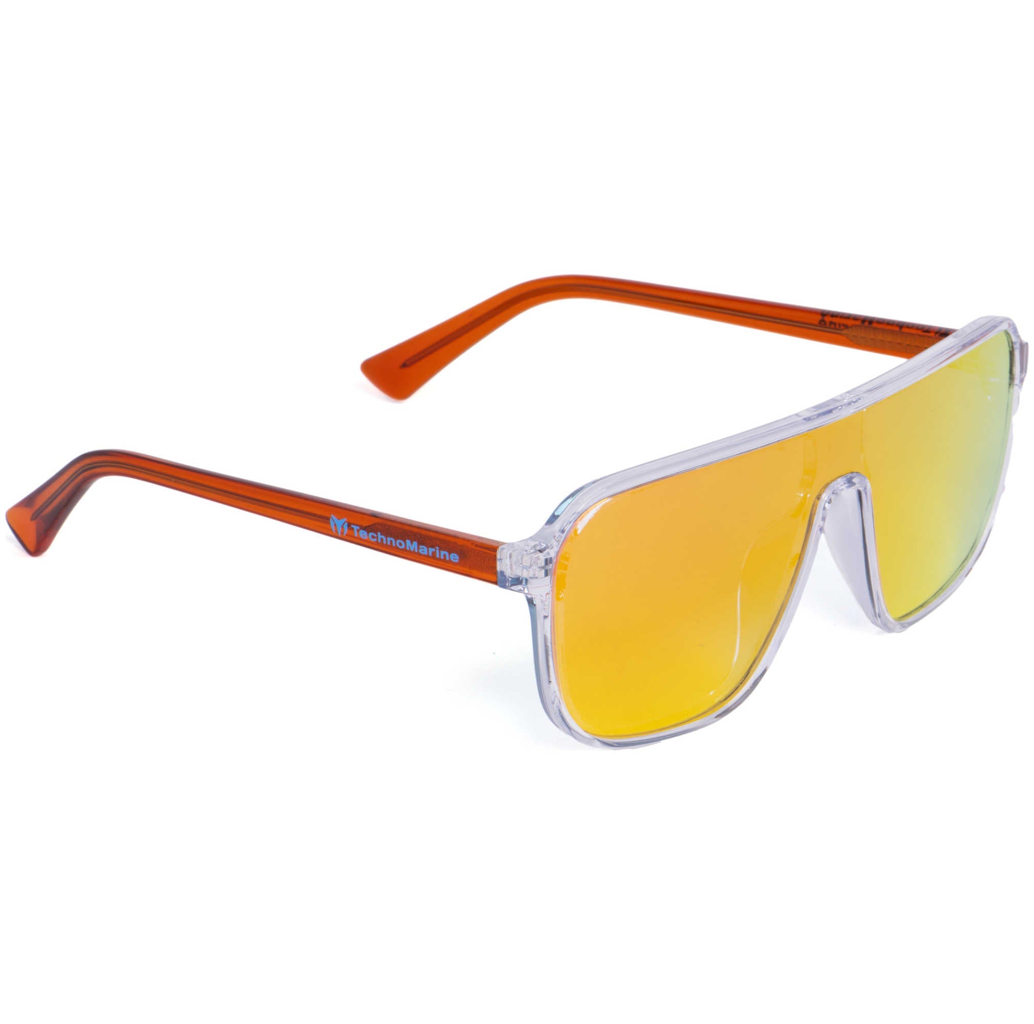 TechnoMarine Unisex 53 mm White Sunglasses