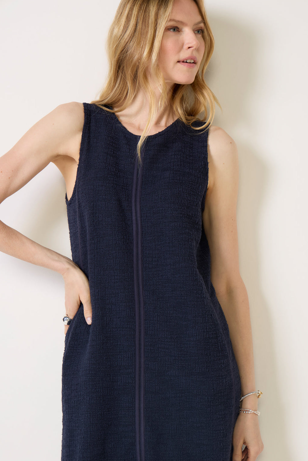 Women's Mary Textured Shift Dress