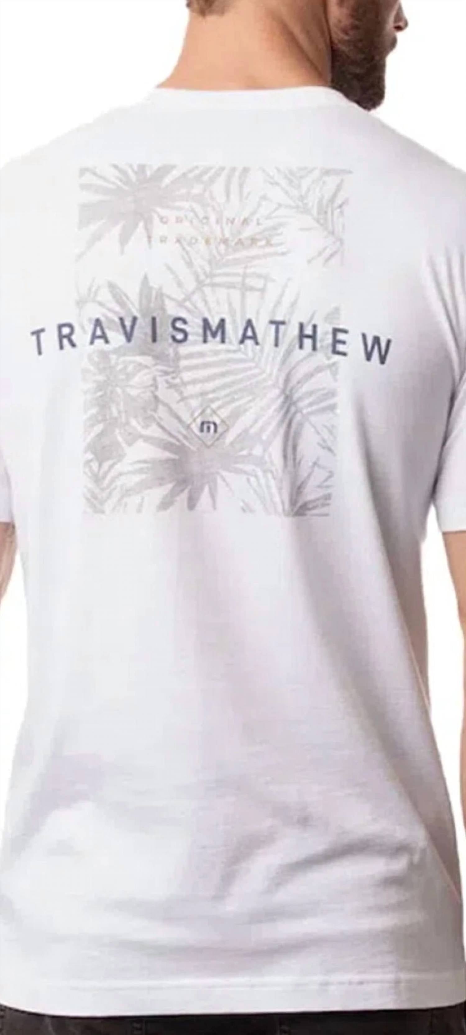 Men's Road Map Tee In White