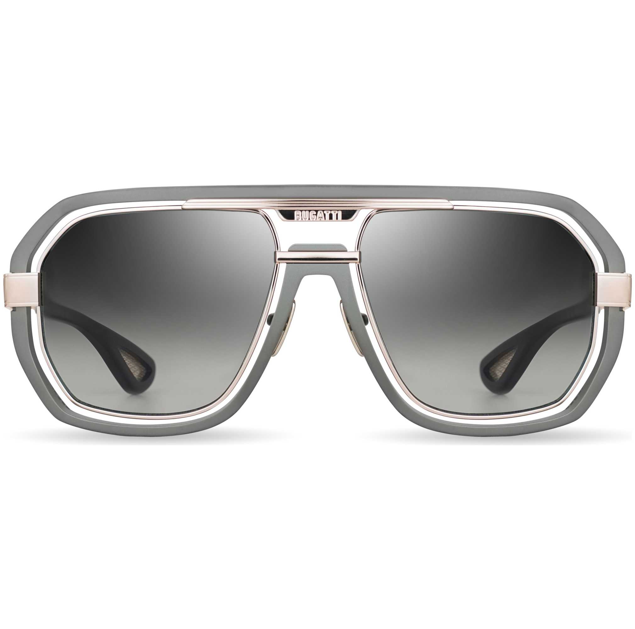 Bugatti Men's 58 mm Grey Sunglasses