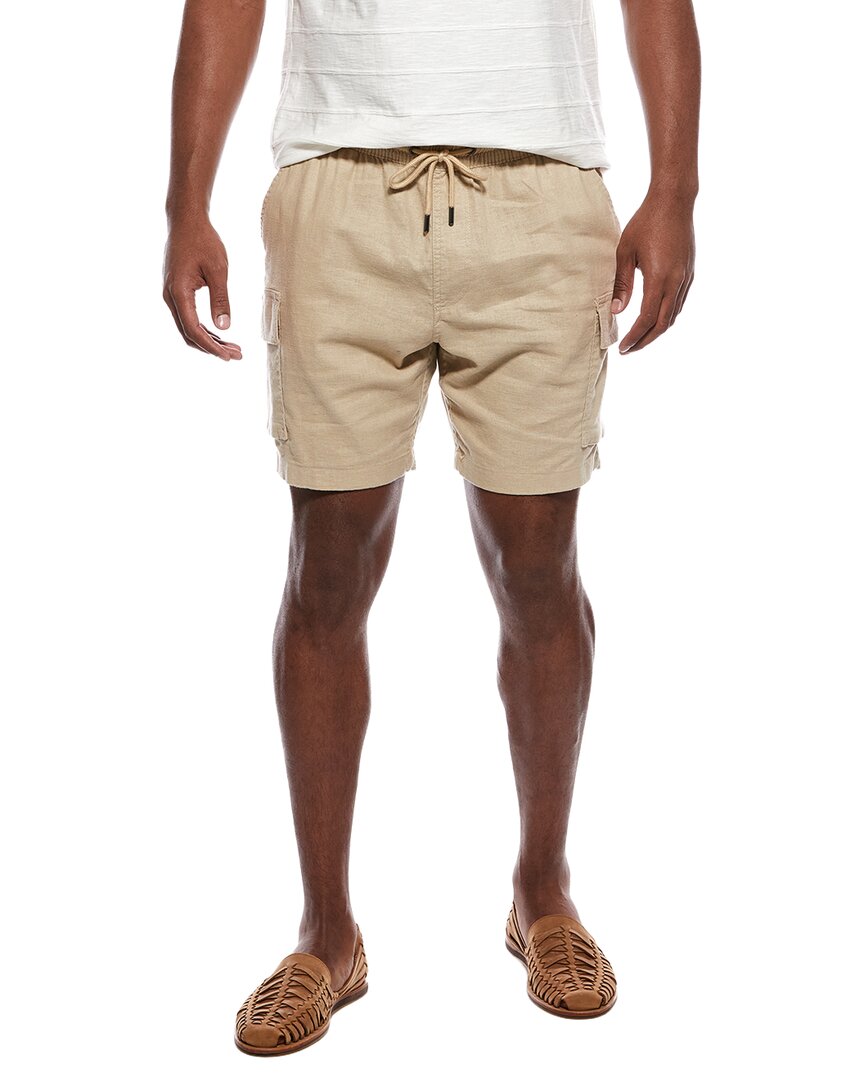 Onia Stretch Linen-Blend Cargo Short