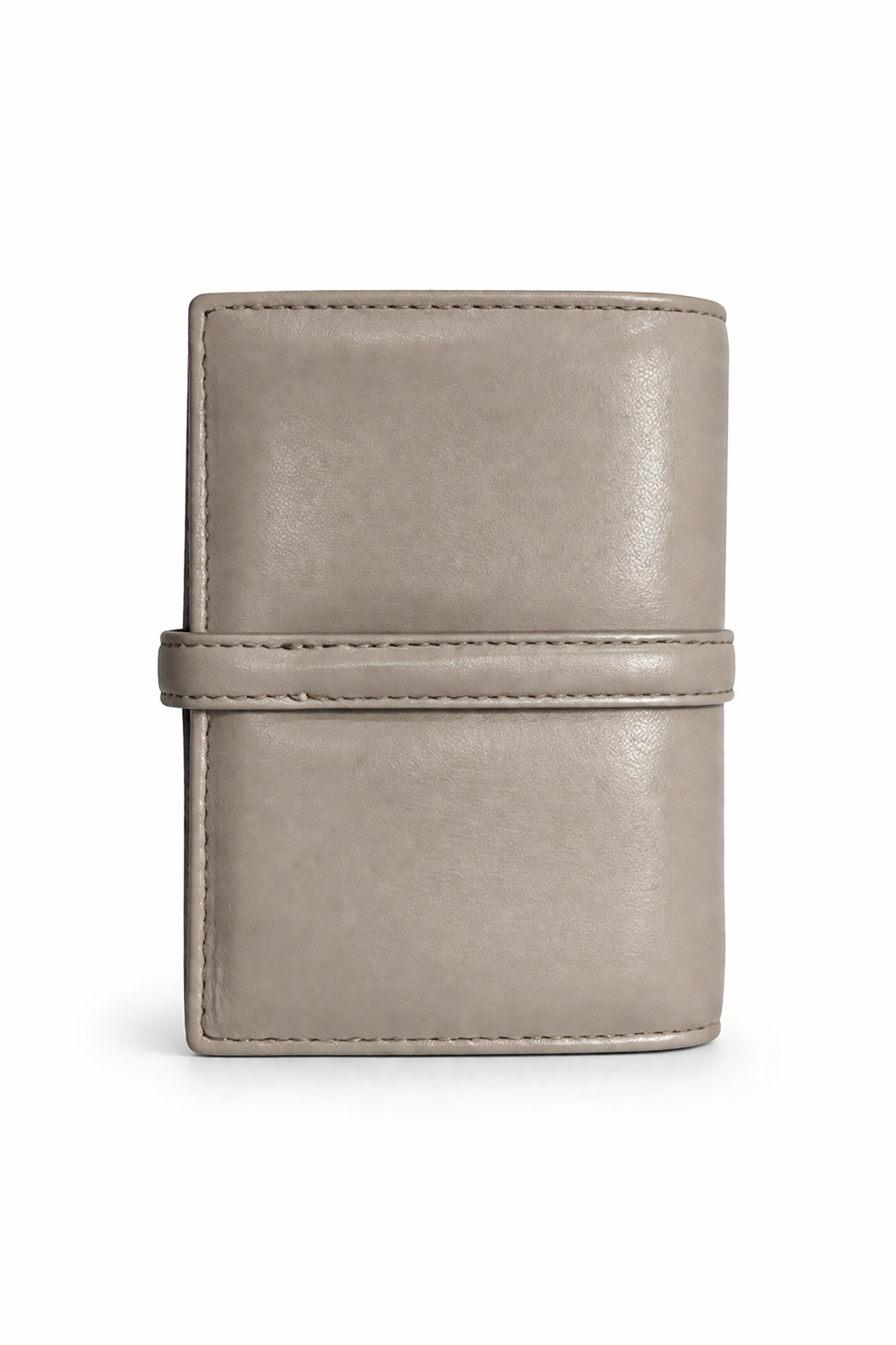 Marni Prisma Billfold Leather Wallet - Cork Beige