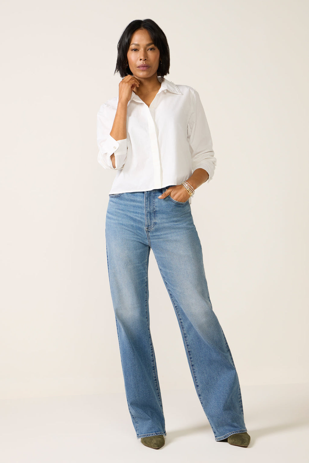Women's Evie High Rise Slim Bootcut Jean