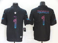 Men's Miami Dolphins Tua Tagovailoa #1 Black City Edition Game Jersey1