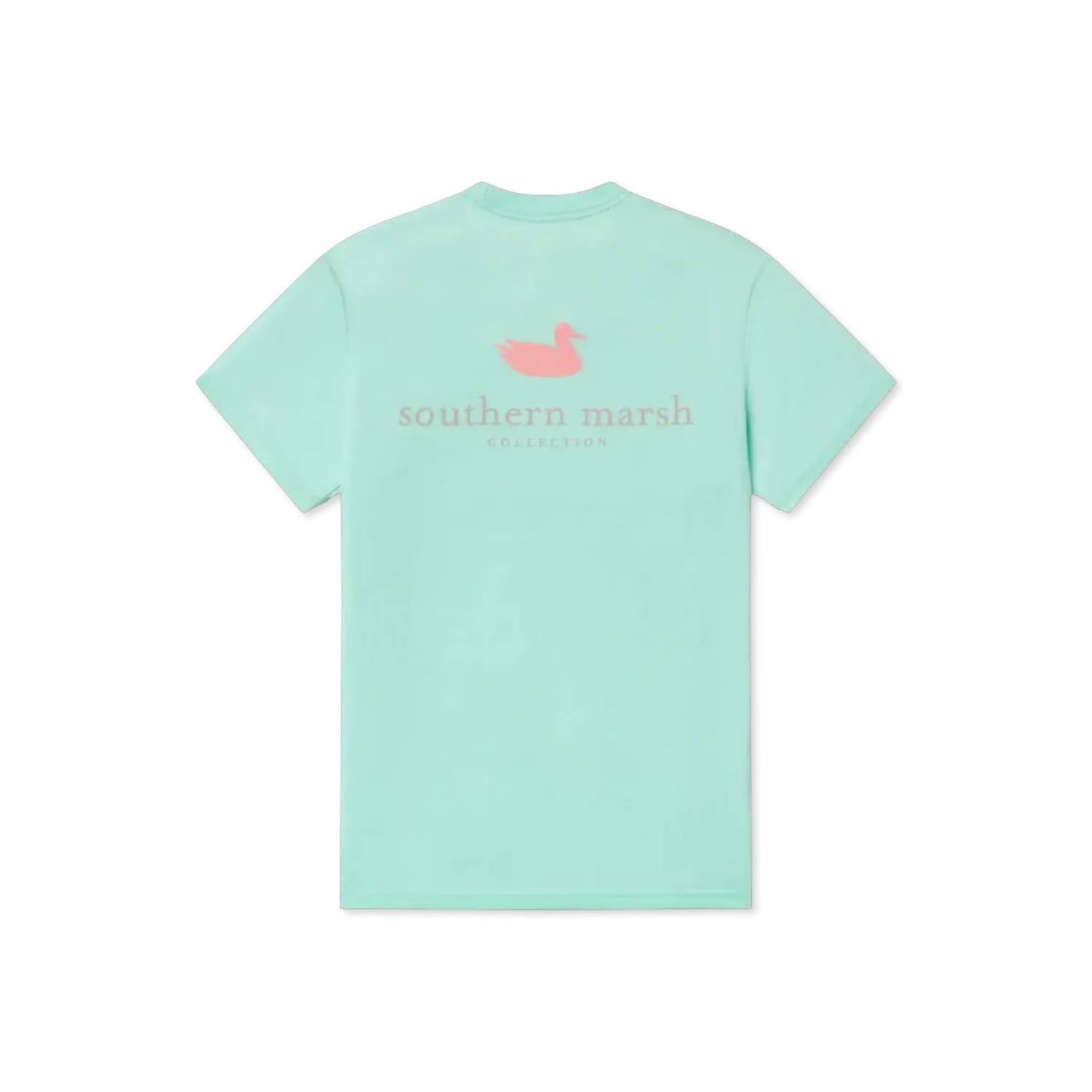 Men's Seawash Short Sleeve Tee In Bimini Green