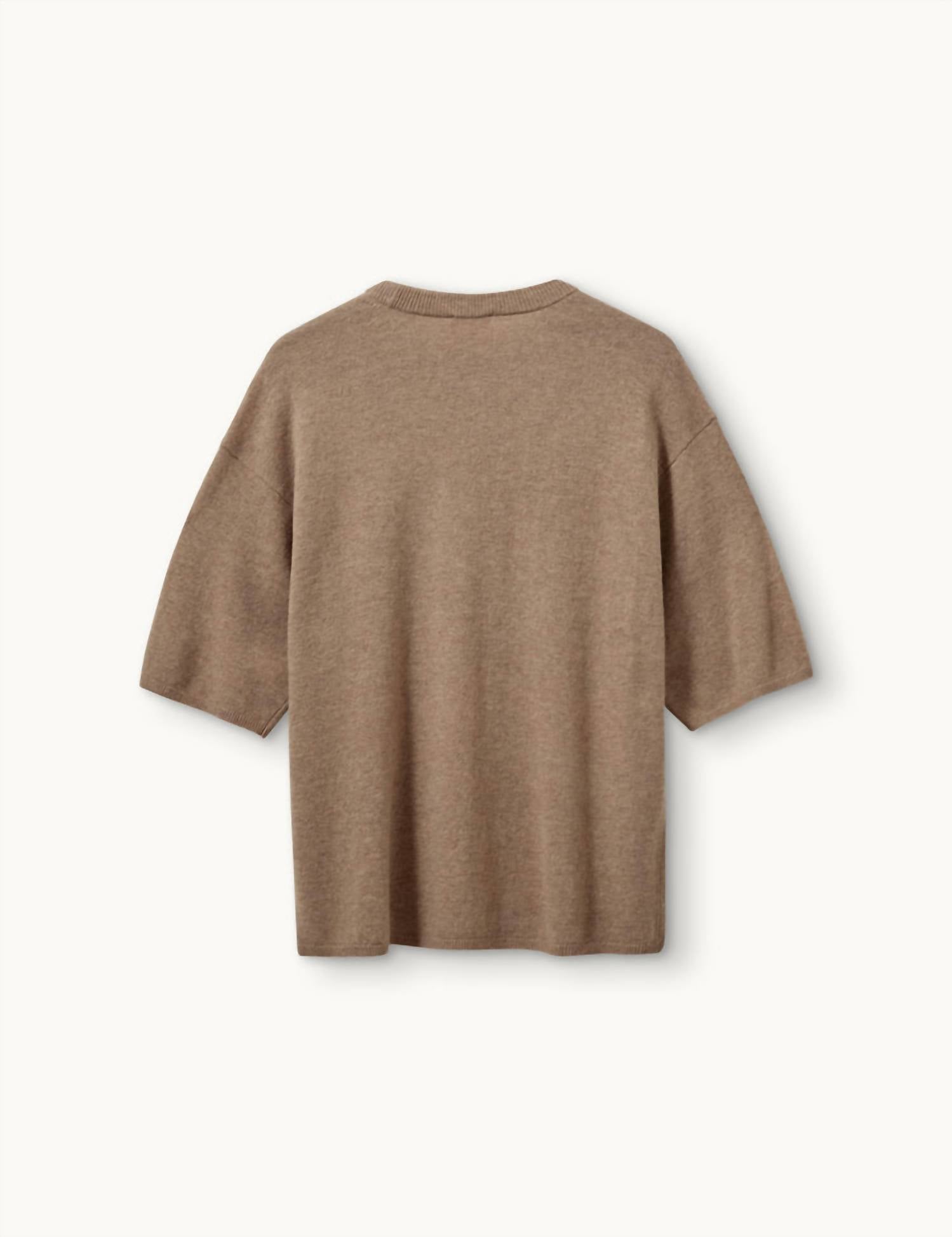 Como Oversized Tee In Truffle