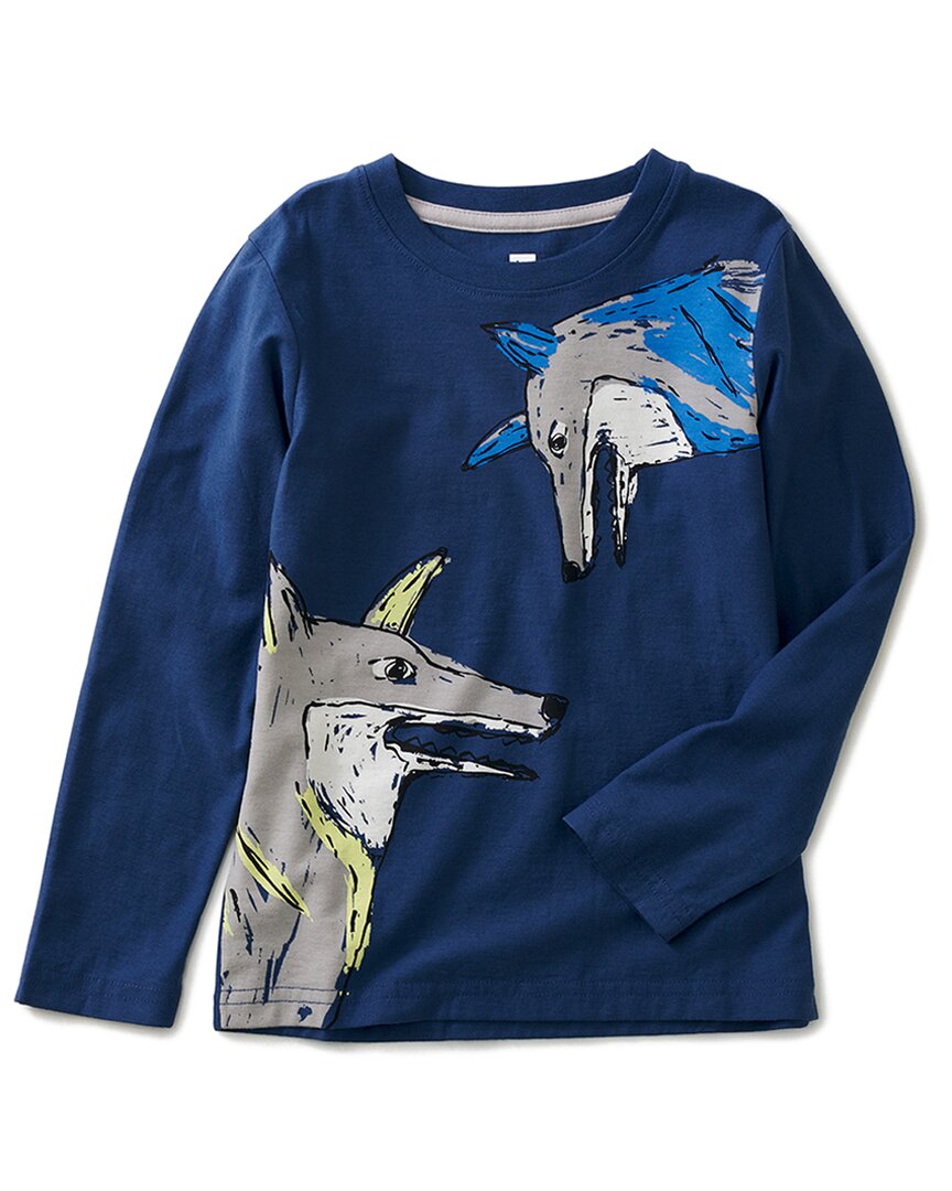 Tea Collection Wolf Howl Graphic T-Shirt