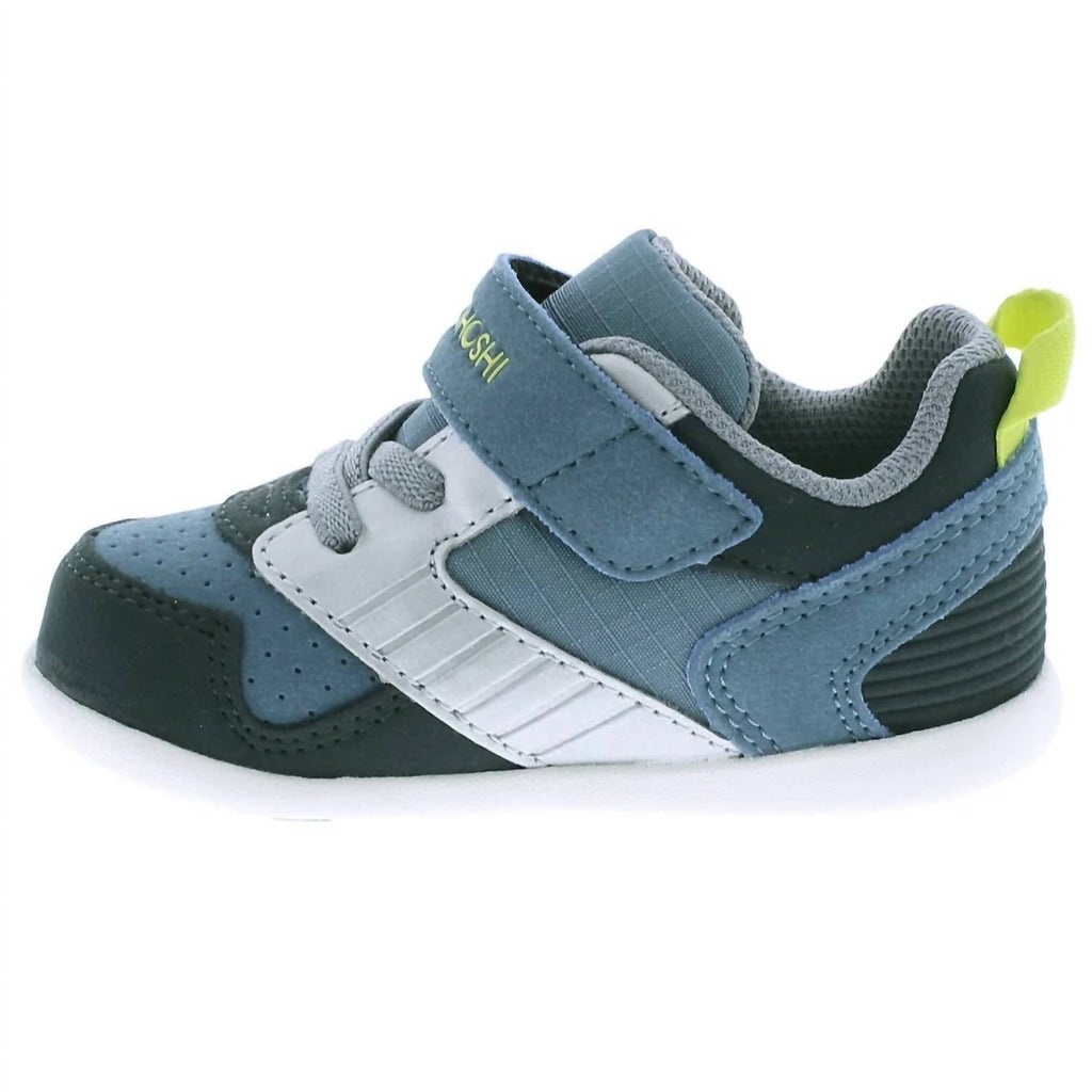 Boys Racer Shoes In Sea/lime