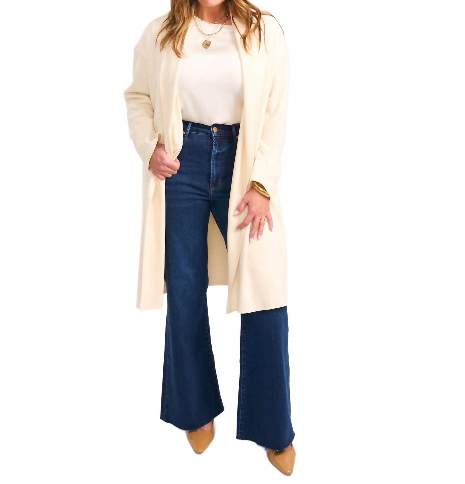 Fiona Wide Leg Jeans In Star Demand