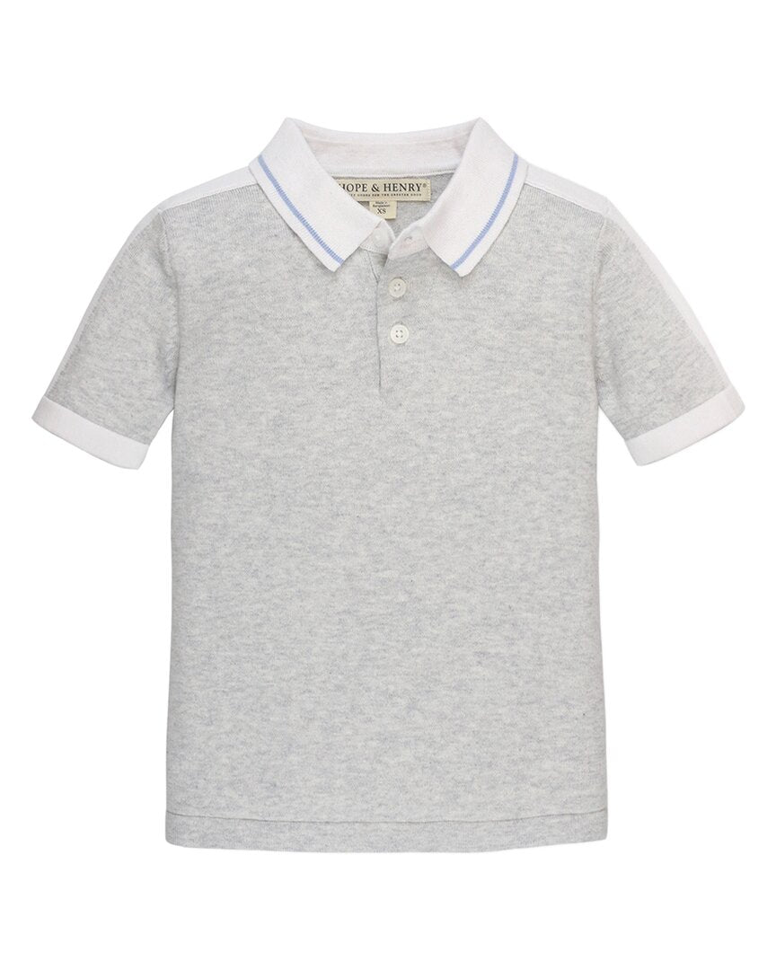 Hope & Henry Shoulder Stripe Sweater