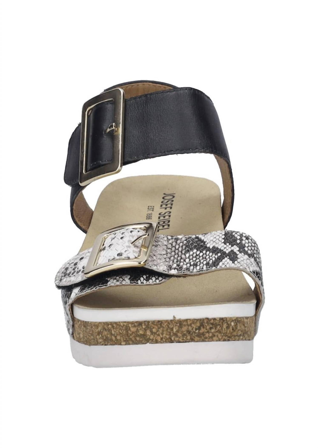 Women's Quinn 02 Wedge Sandals In Black Kombi