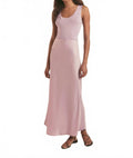 Ribbed Tank Top In Pink