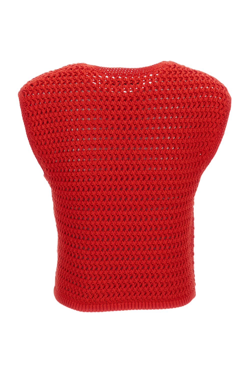 Crochet Cotton Vest
