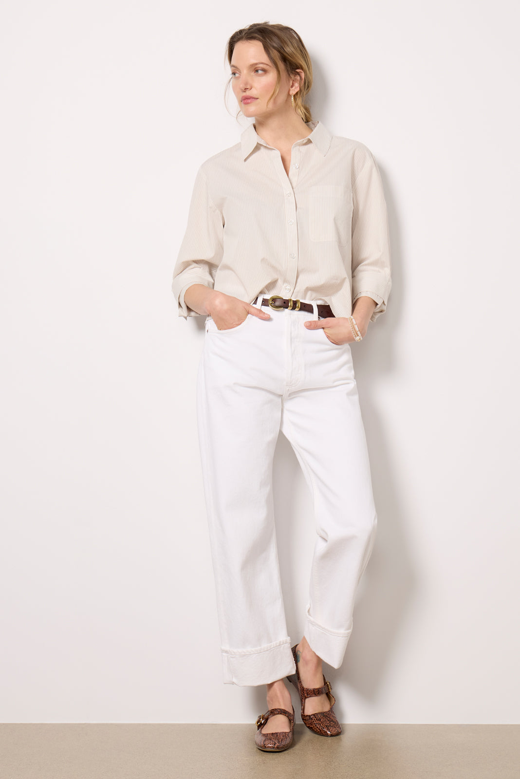 Women's Aiden Crop Shirt
