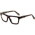 Off-White Unisex 55 mm Brown Opticals