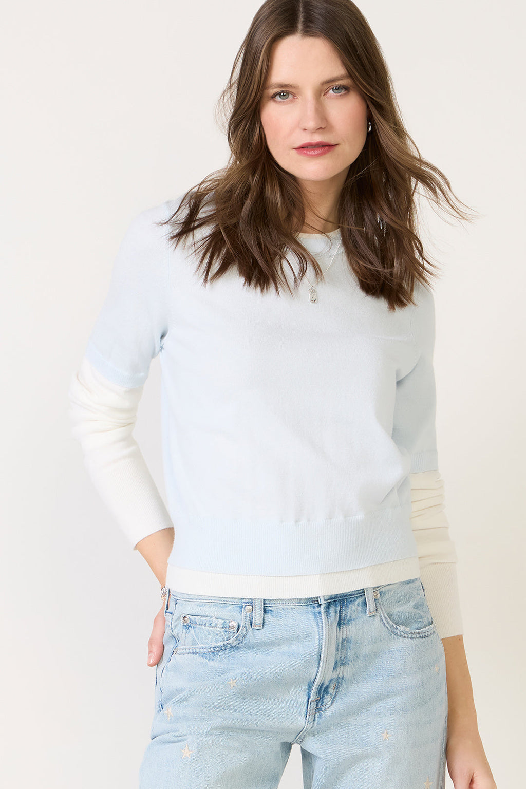 Women's Joie Twofer Sweater T-Shirt
