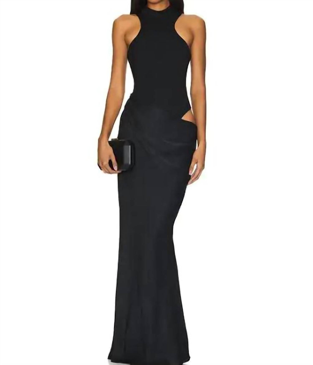Star Dress In Black