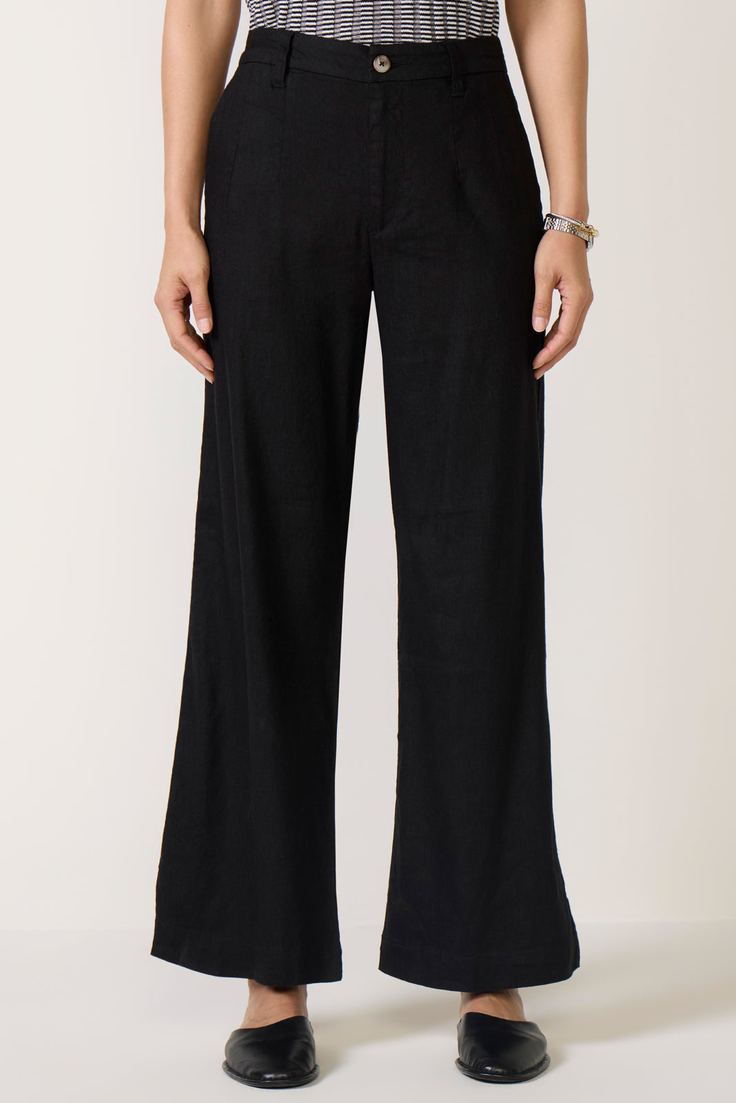 Women's Meg Linen Wide Leg Pants