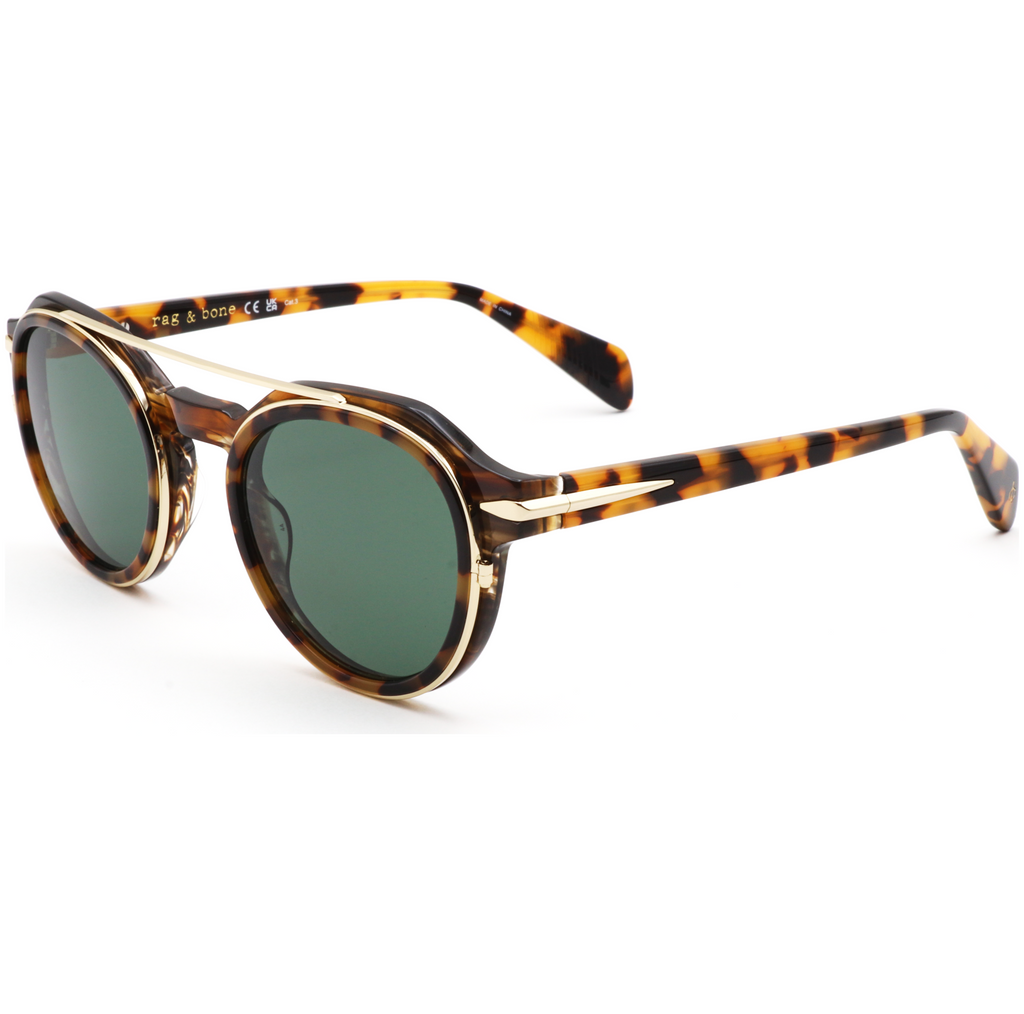 Rag & Bone Men's 51 mm Brown Sunglasses