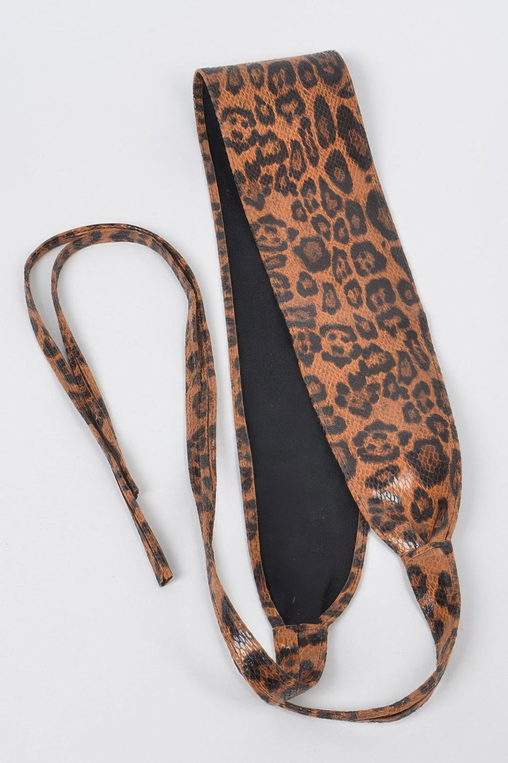 Wild Luxe Faux Leo Waist Belt