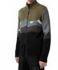 Helmut Knit Layer Jacket In Grape Leaf