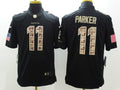 Men's Miami Dolphins DeVante Parker #11 Black Game Player Jersey1