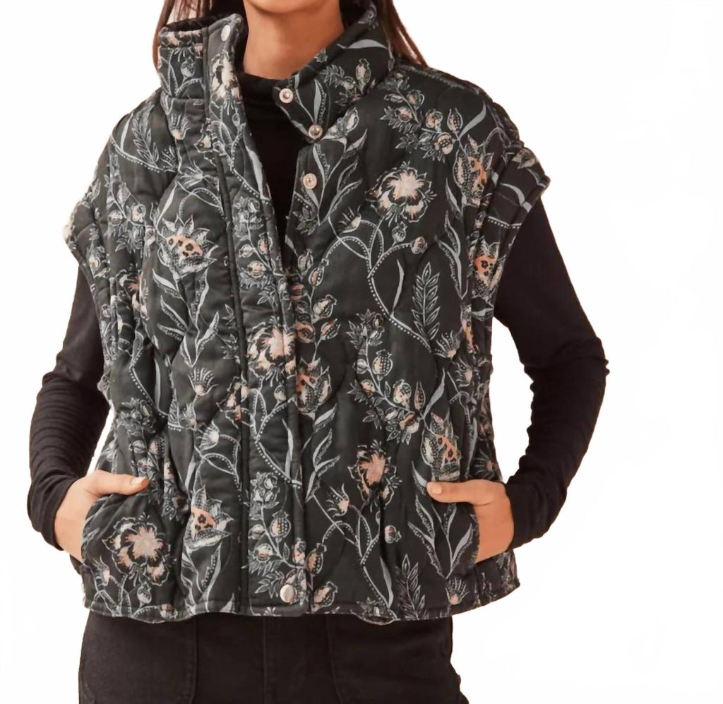 Lucah Vest In Sofi Midnight