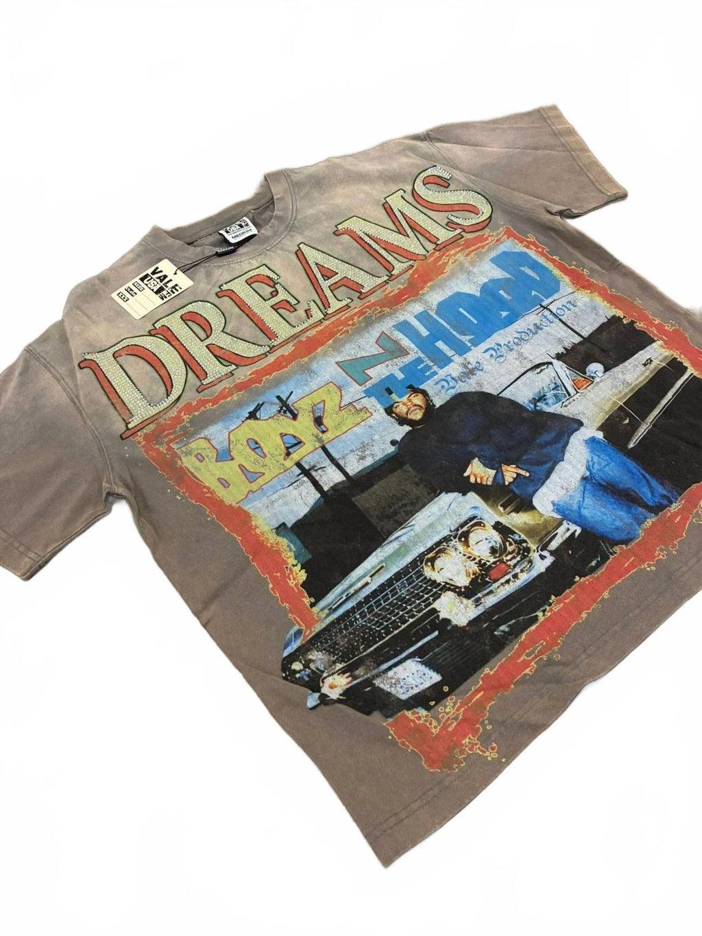 Men's Nostalgia Bling Tee In Beige