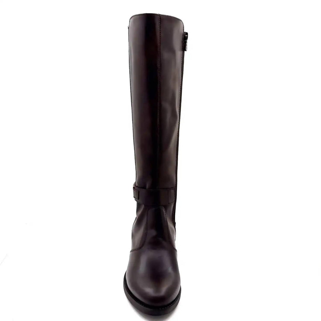 Women's Elastico Riding Boot In Chocolate