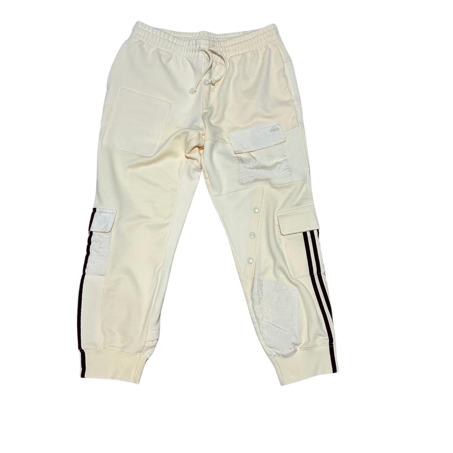 Men's Cargo Sweatpants In Ecru