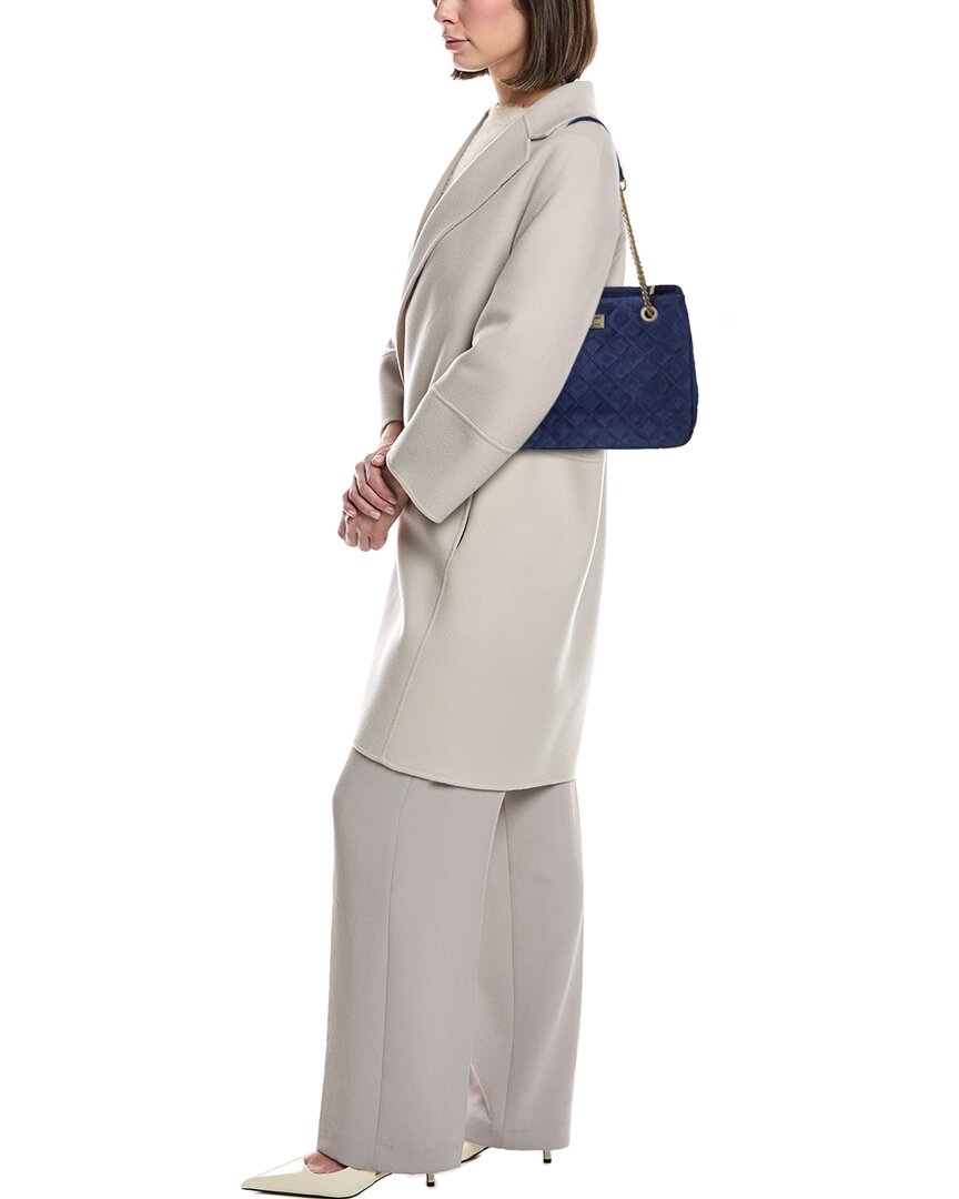Isabella Rossetti Ravenna Suede Handbag
