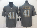 Men's New Orleans Saints Alvin Kamara #41 Gray Player Game Jersey1