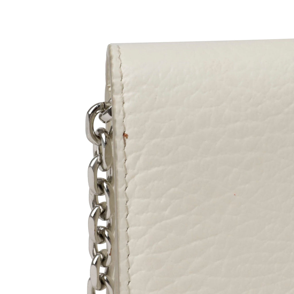 Post Stitch Chain Wallet Crossbody