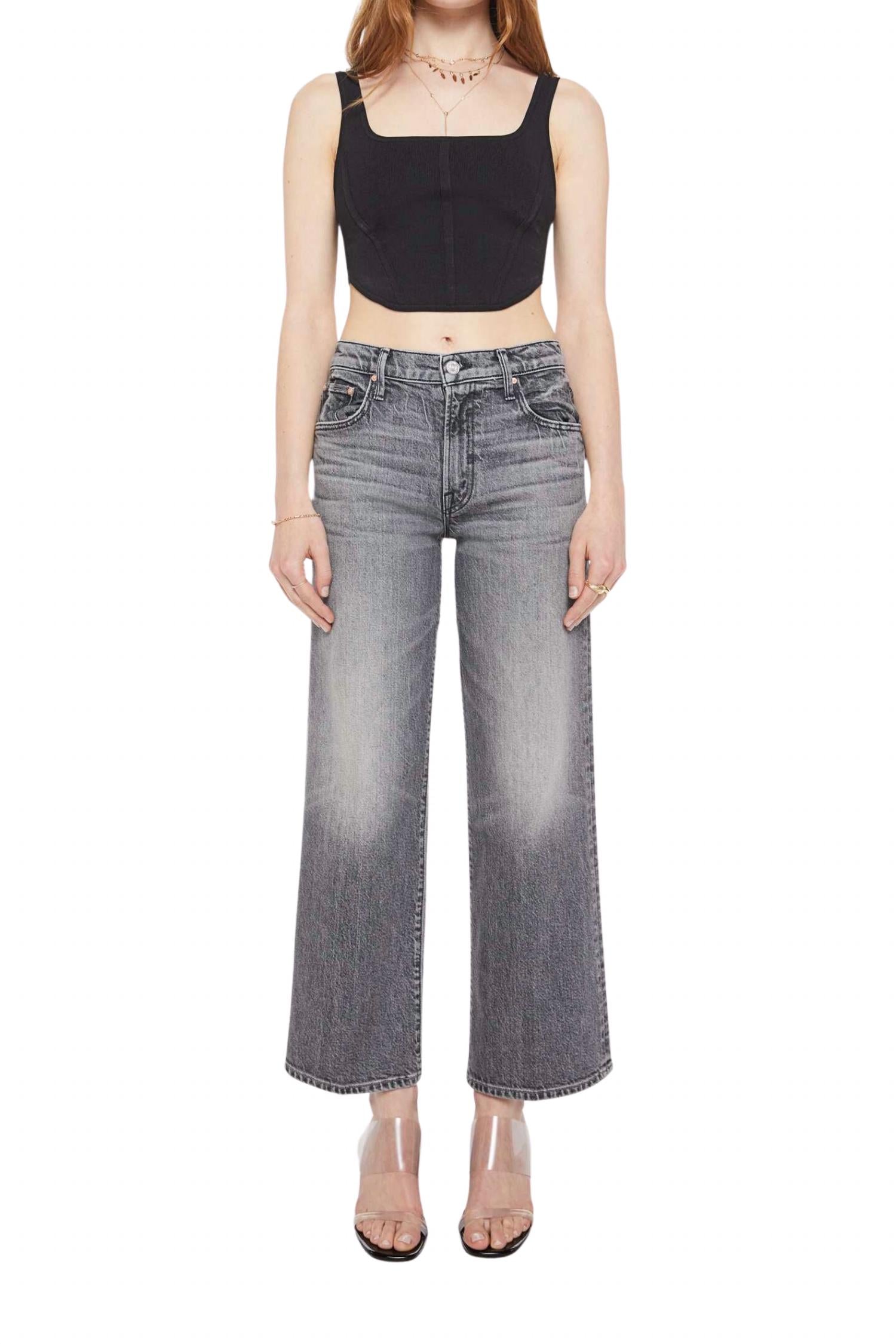 Mid Rise Maven Ankle Jeans In Magpie