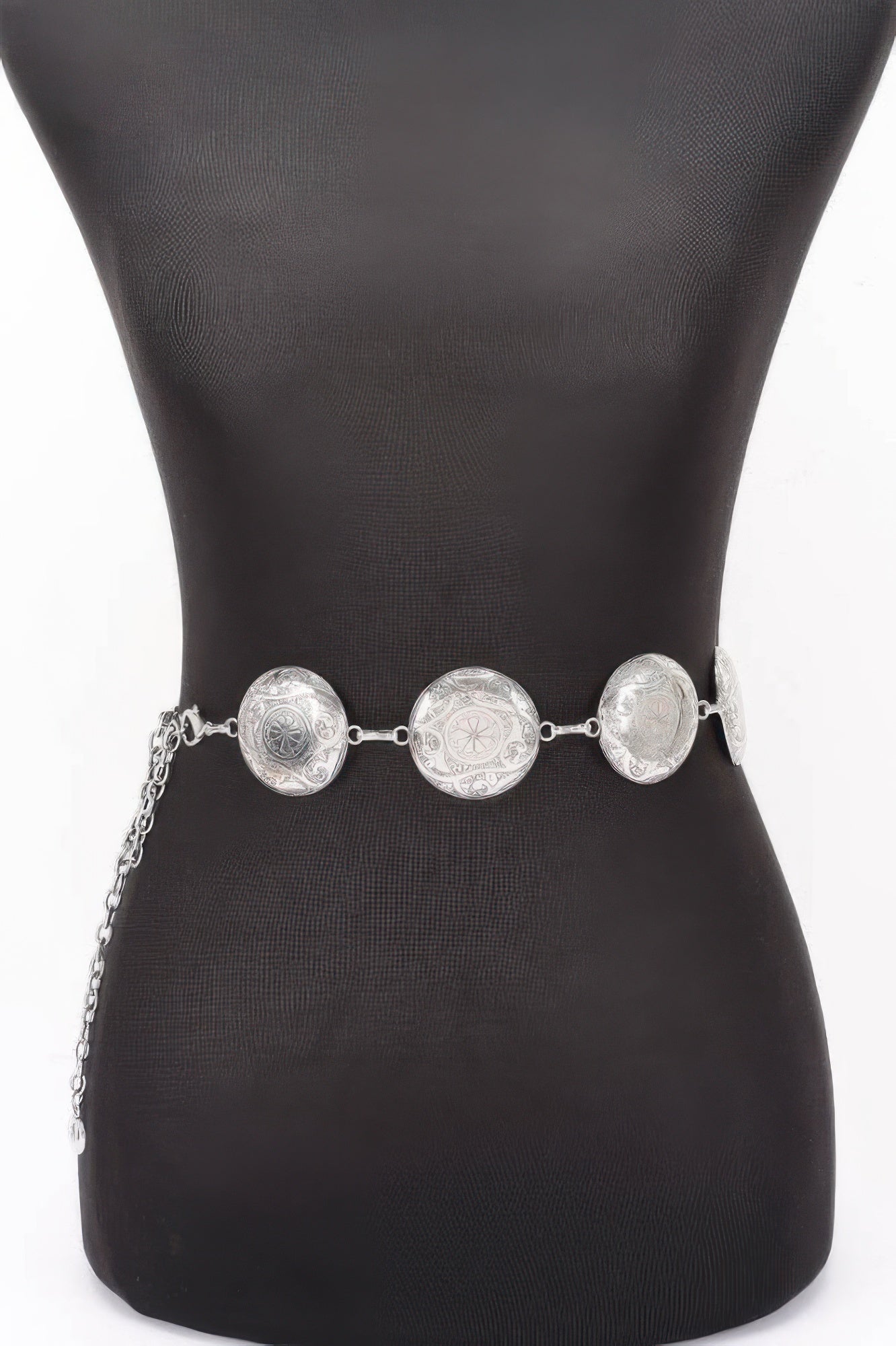 Retro Vintage Metal Chain Waist Belt