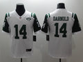 Men's New York Jets Sam Darnold #14 White Game Player Jersey1