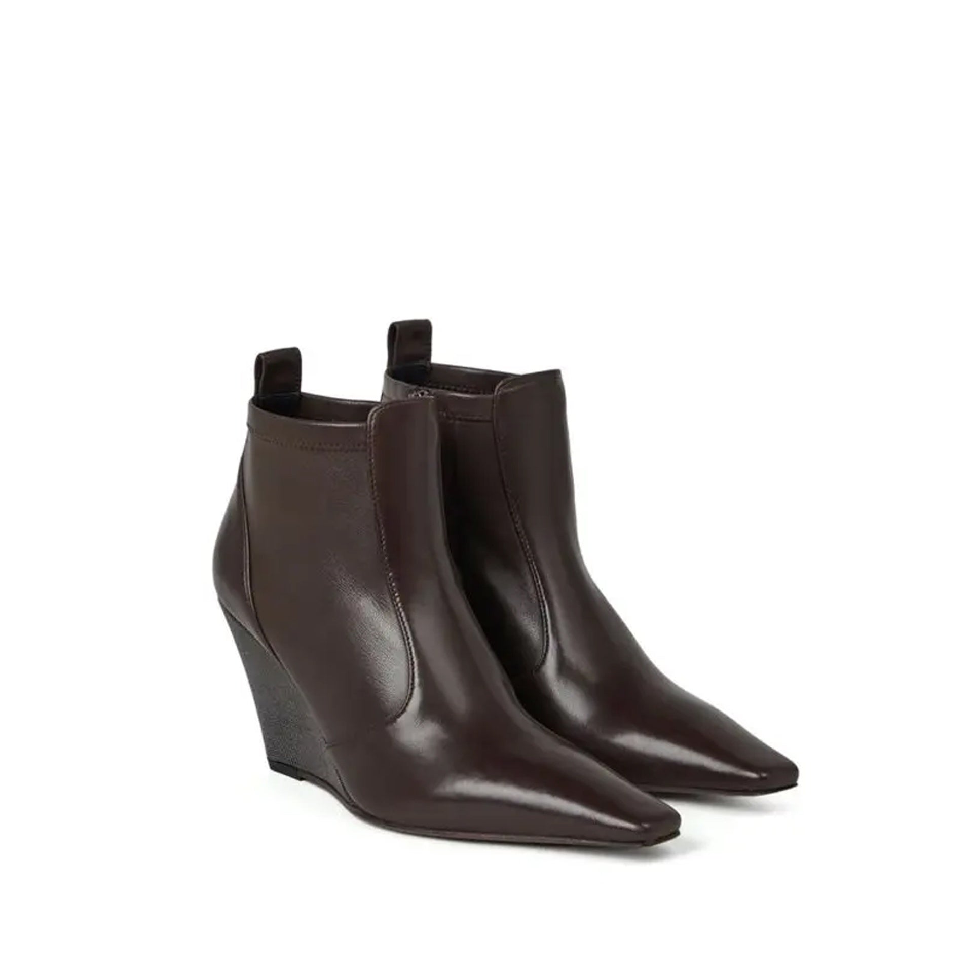 Brunello Cucinelli Monili Wedge Ankle Boots Women