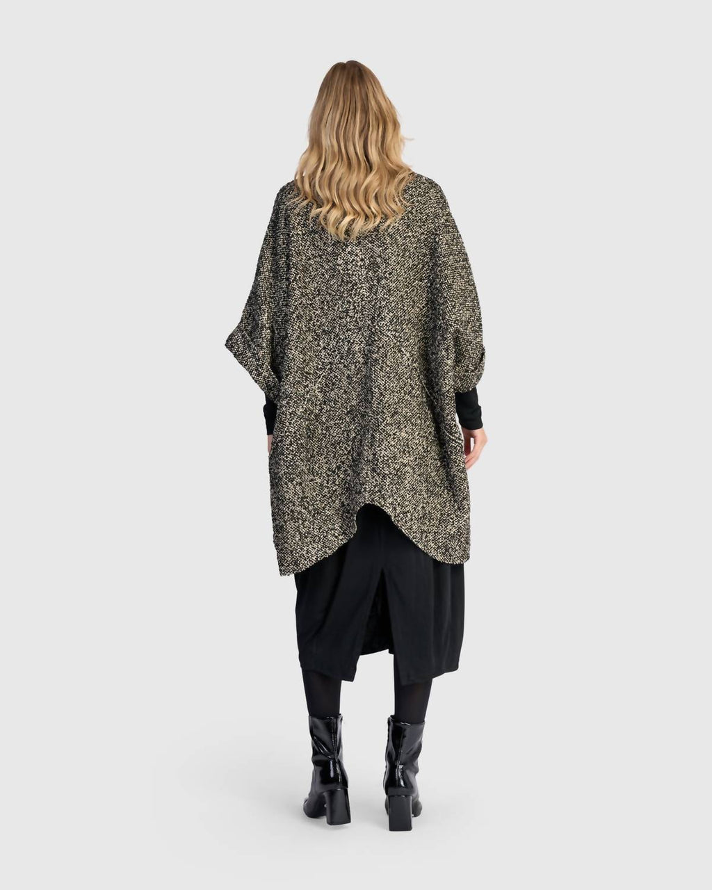 Delice Boucle Coat In Glow
