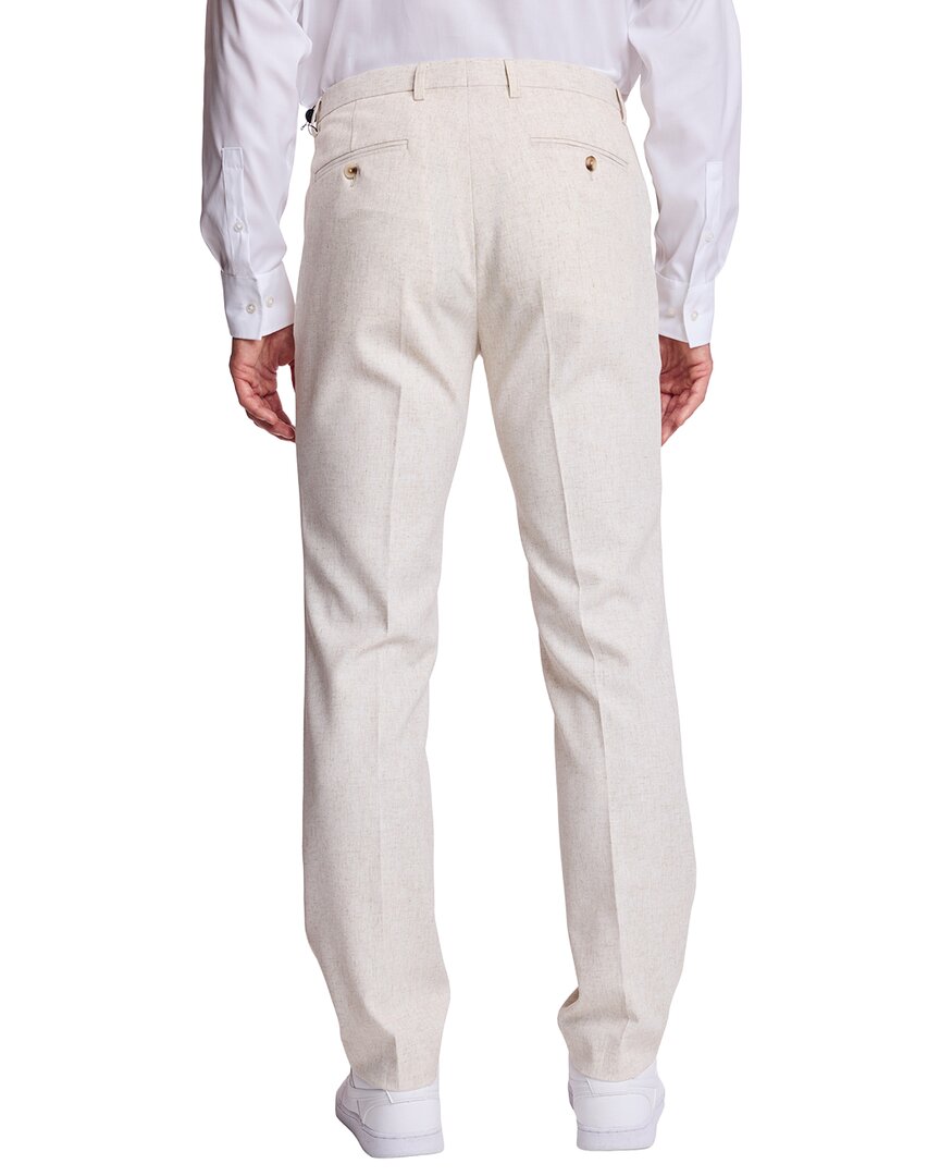 Paisley & Gray Downing Linen-Blend Pant